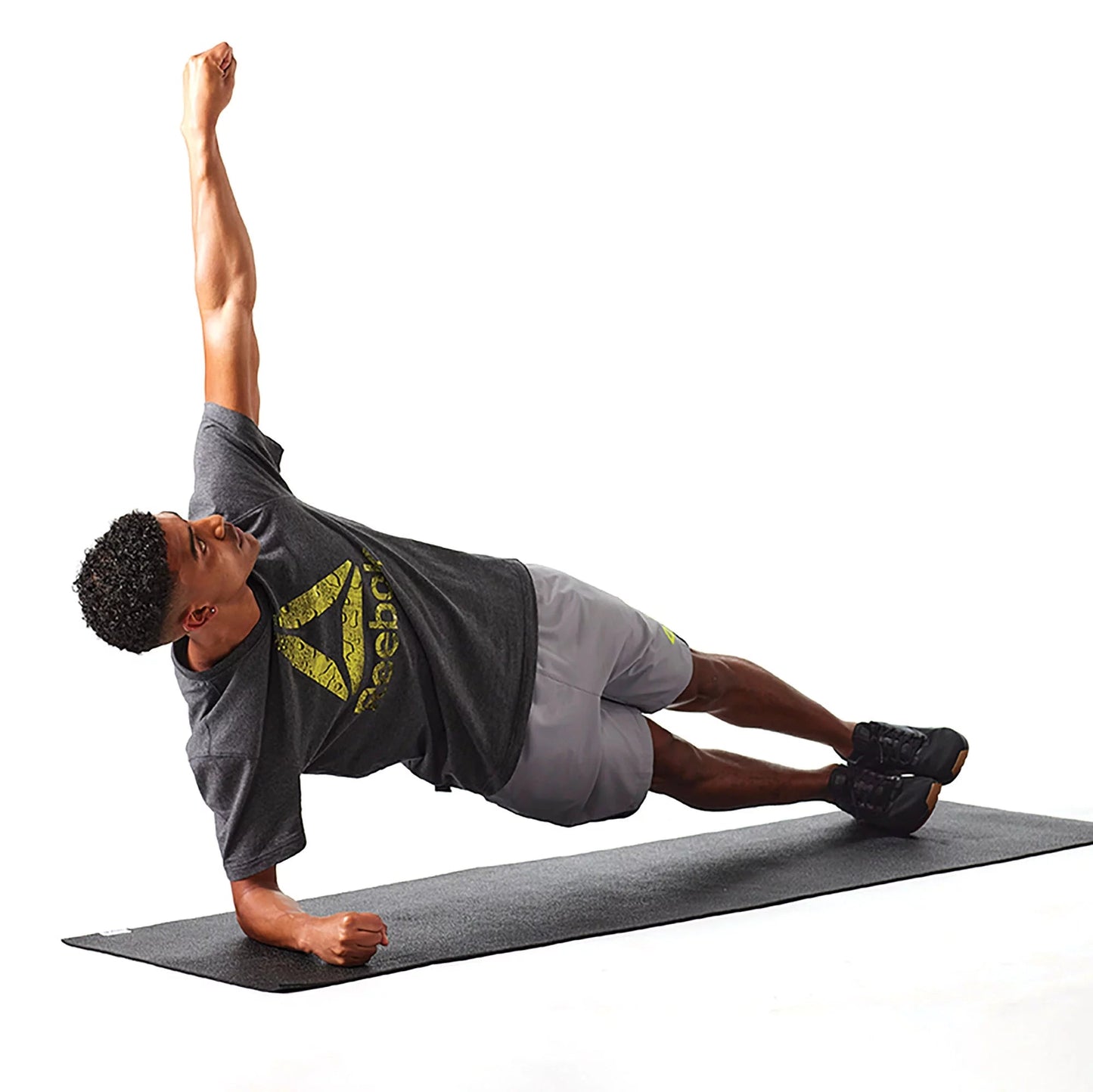 5Mm Pro Hd Fitness Mat, Ultra-Dense, Black-Nature Fitness