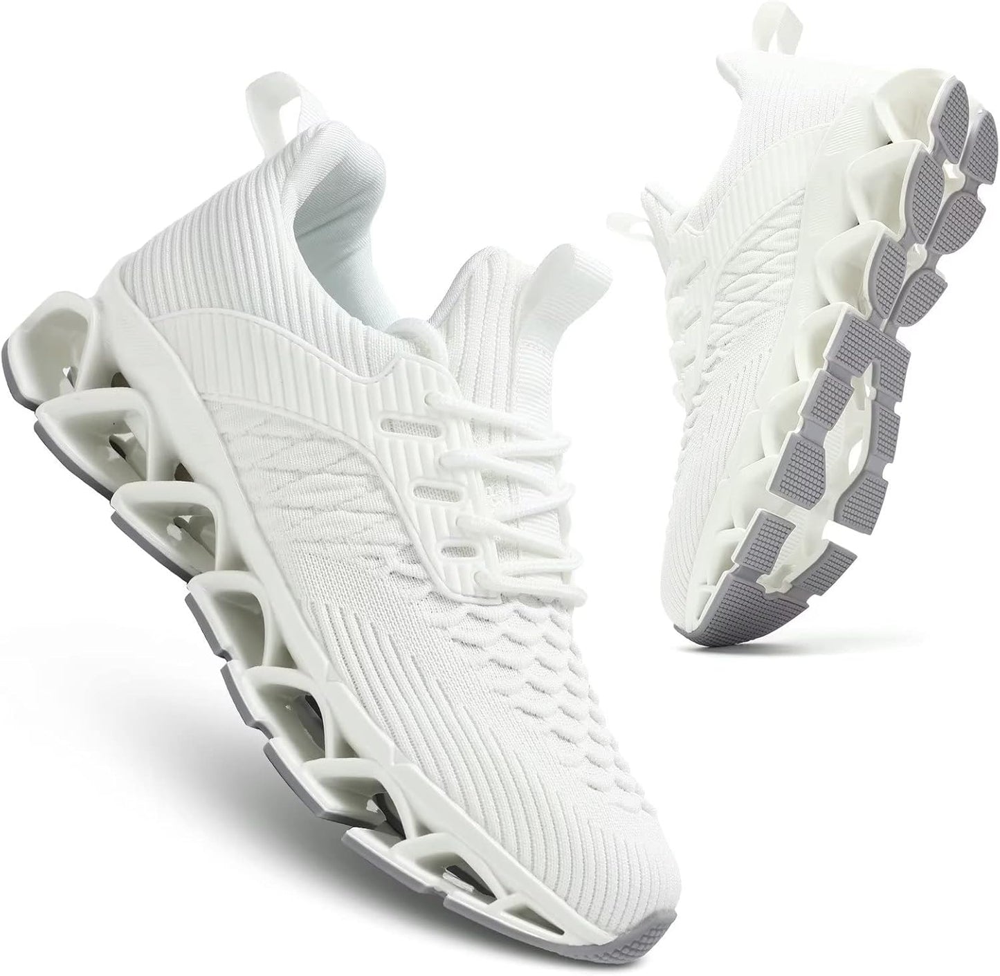 Womens Slip-Ins Running Shoes Blade Tennis Walking Sneakers Comfortable Fashion Non Slip Work Sport Shoes Gym Trainers