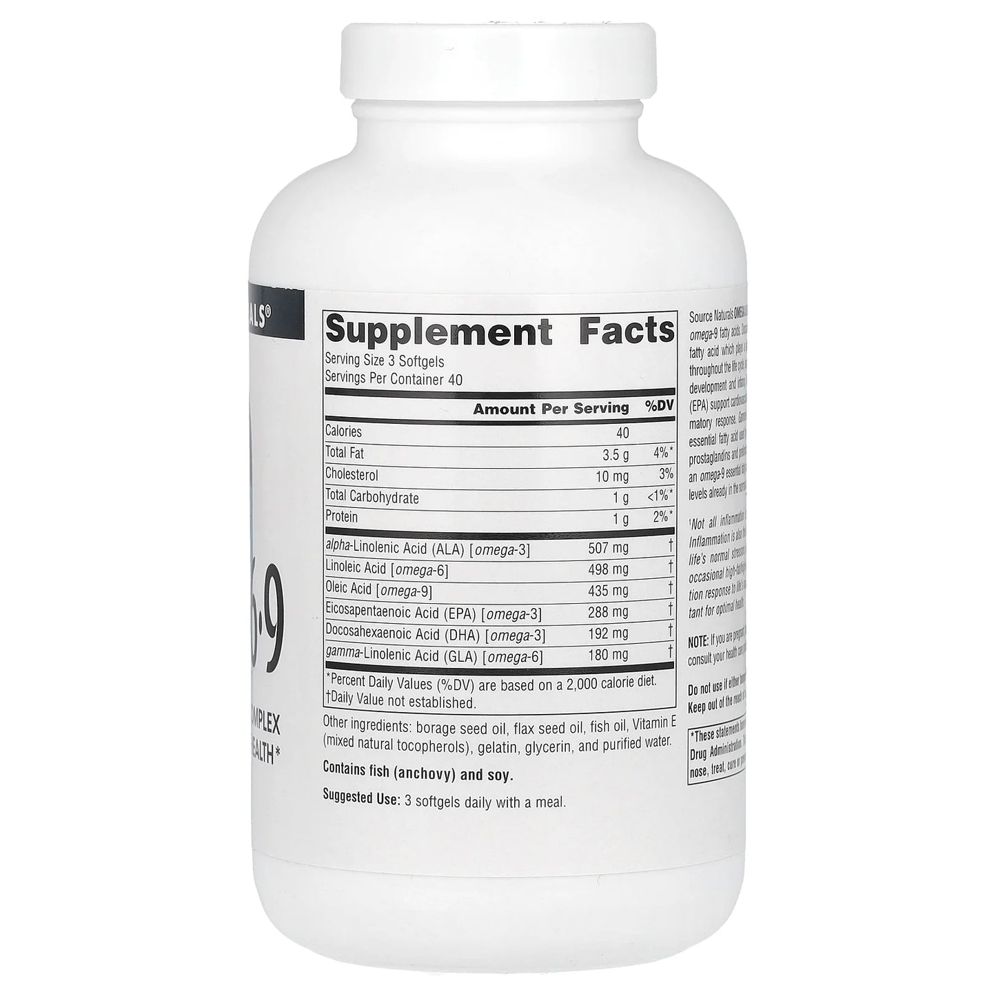 Omega 3-6-9, 120 Softgels