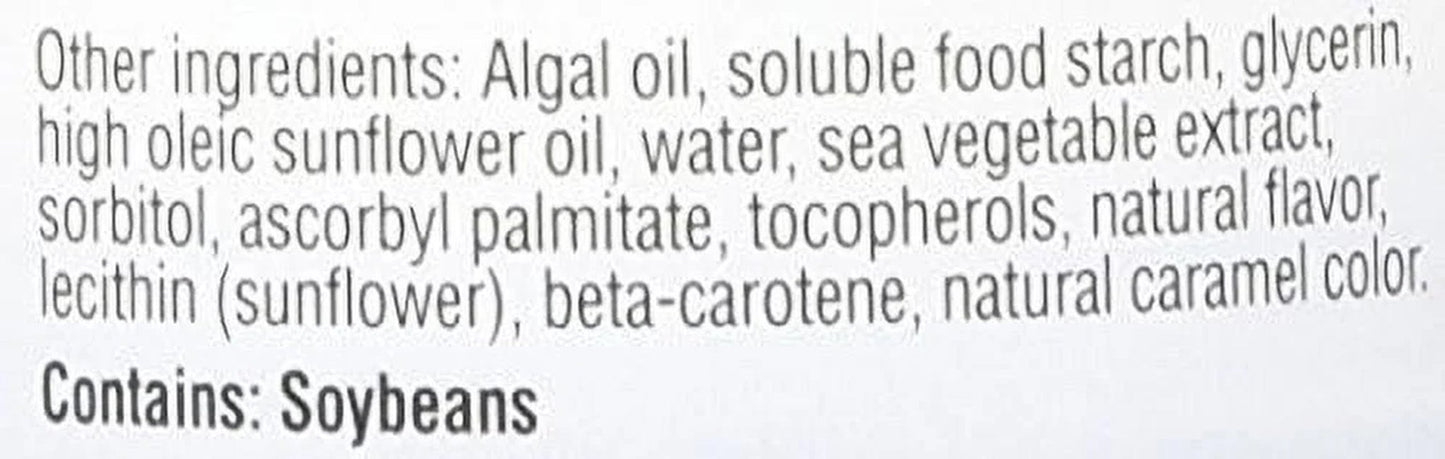 Natural Omega - 3 Vegetarian DHA 200Mg, 60CtNatural Omega - 3 Vegetarian DHA 200Mg, 60Ct