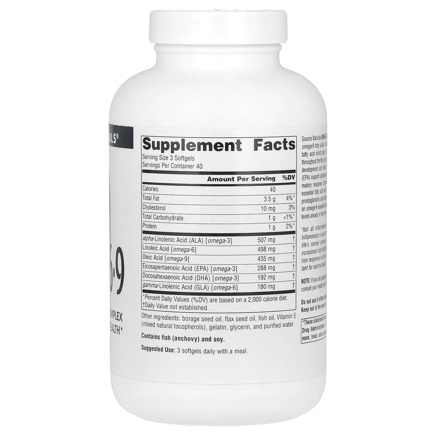 Omega 3 - 6 - 9, 120 SoftgelsOmega 3 - 6 - 9, 120 Softgels