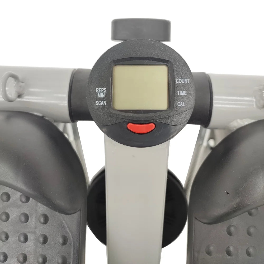 Mini Stepper Trainer Air Stepper Adjustable Pressure Exercise Machine with LCD Display for Stepping Fitness