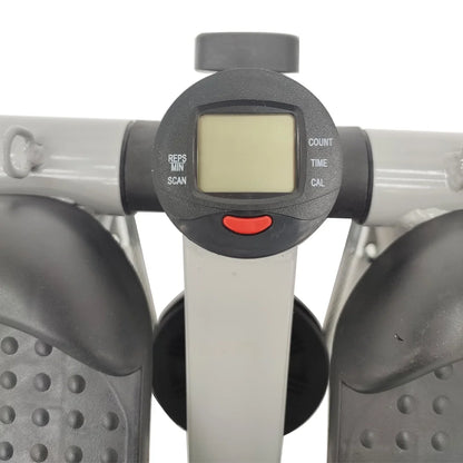 Mini Stepper Trainer Air Stepper Adjustable Pressure Exercise Machine with LCD Display for Stepping Fitness