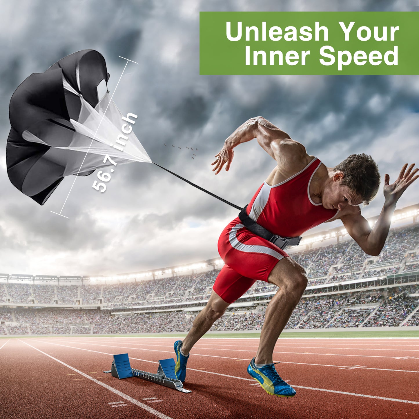 Training Equipment Set 20Ft Adjustable Straps Agility Ladders, Yellow