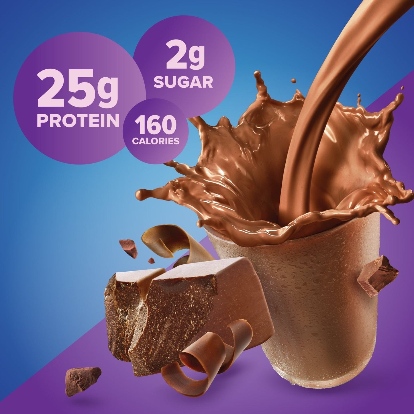 100% Whey Protein Powder, Rich Chocolate, 25G Protein, 1.75 Lb100% Whey Protein Powder, Rich Chocolate, 25G Protein, 1.75 Lb - Nature Fitness