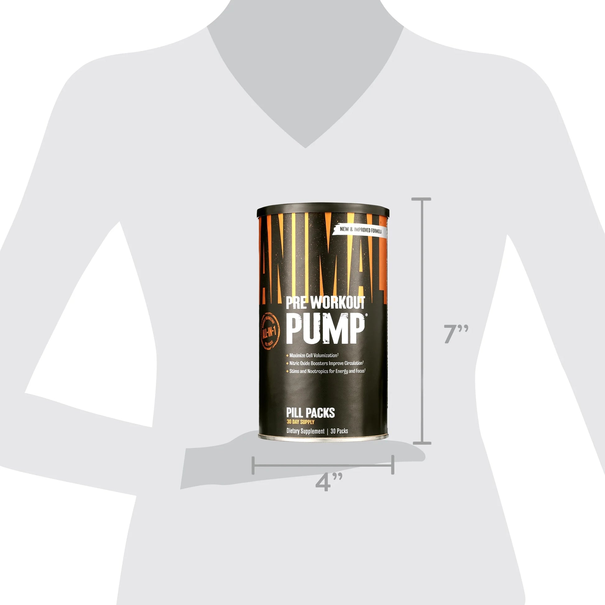 Animal Pump Pre Workout Pack, 30 Ct