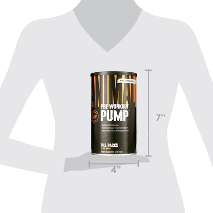 Animal Pump Pre Workout Pack, 30 Ct