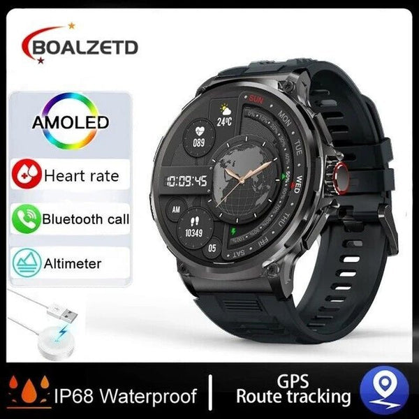 1.85" Ultra HD Smartwatch GPS Bluetooth Call Health Monitoring Watch Gym Gift1.85" Ultra HD Smartwatch GPS Bluetooth Call Health Monitoring Watch Gym Gift
