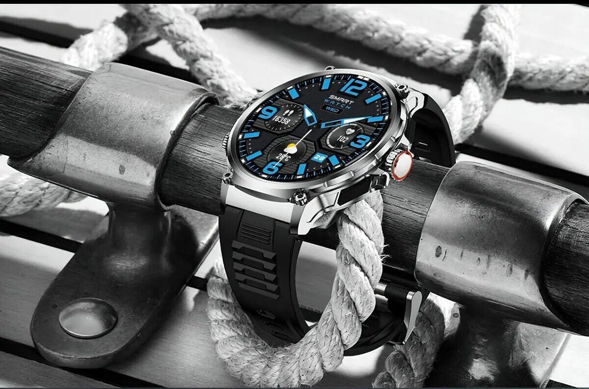 1.85" Ultra HD Smartwatch GPS Bluetooth Call Health Monitoring Watch Gym Gift1.85" Ultra HD Smartwatch GPS Bluetooth Call Health Monitoring Watch Gym Gift