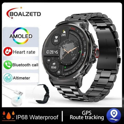 1.85" Ultra HD Smartwatch GPS Bluetooth Call Health Monitoring Watch Gym Gift1.85" Ultra HD Smartwatch GPS Bluetooth Call Health Monitoring Watch Gym Gift