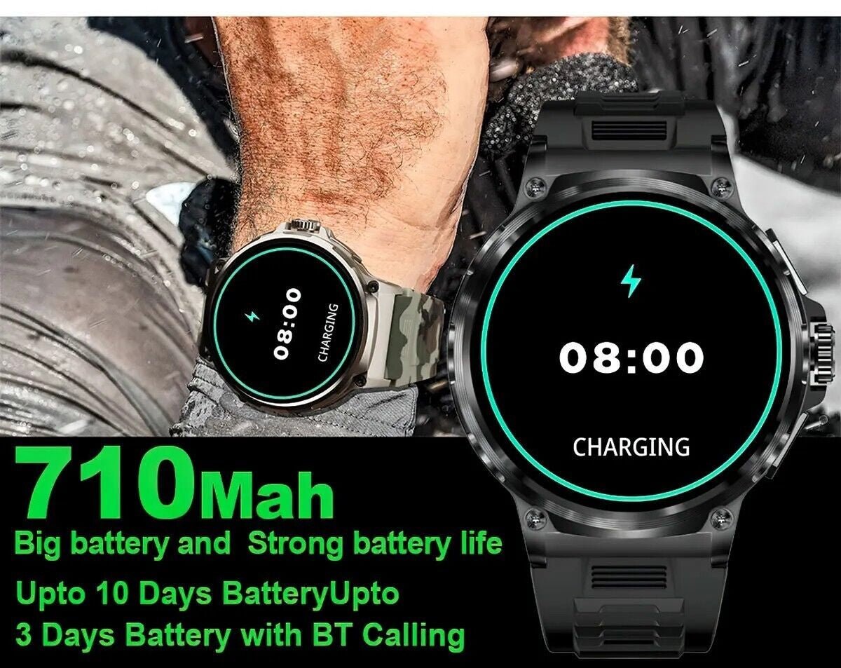 1.85" Ultra HD Smartwatch GPS Bluetooth Call Health Monitoring Watch Gym Gift1.85" Ultra HD Smartwatch GPS Bluetooth Call Health Monitoring Watch Gym Gift