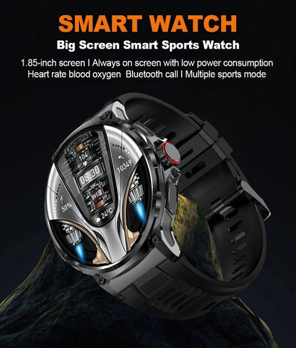 1.85" Ultra HD Smartwatch GPS Bluetooth Call Health Monitoring Watch Gym Gift1.85" Ultra HD Smartwatch GPS Bluetooth Call Health Monitoring Watch Gym Gift