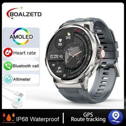 1.85" Ultra HD Smartwatch GPS Bluetooth Call Health Monitoring Watch Gym Gift1.85" Ultra HD Smartwatch GPS Bluetooth Call Health Monitoring Watch Gym Gift
