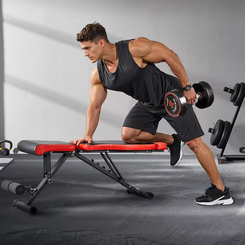 Weight Bench, 660 Lbs. Adjustable Weight Bench Press for Full Body Workout, Exercise Sit up Bench for Home Gym