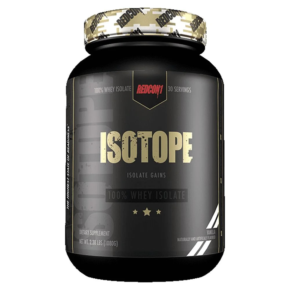 , Isotope 2Lb, Whey Protein Isolate, Vanilla, Powder, 30 Servings
