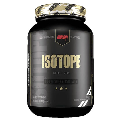 , Isotope 2Lb, Whey Protein Isolate, Vanilla, Powder, 30 Servings