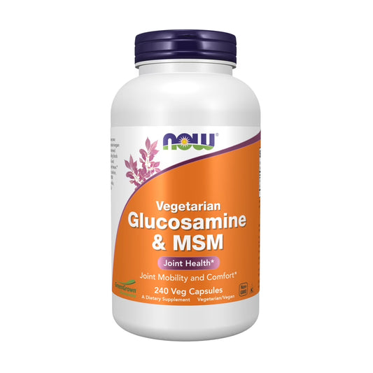 Supplements, Glucosamine & MSM (Greengrown® Glucosamine), Vegetarian, 240 Veg Capsules