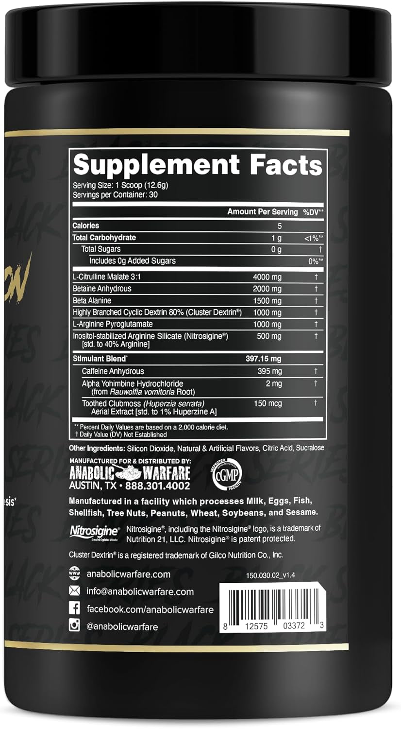 Nuclear Armageddon Pre Workout Powder Pre-Workout for Men & Women with L-Citrulline, Beta Alanine Powder and Caffeine (Fruit Explosion - 30 Servings)