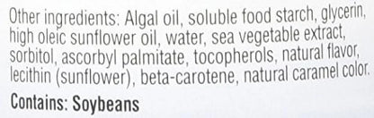 Natural Omega-3 Vegetarian DHA 200Mg, 60Ct