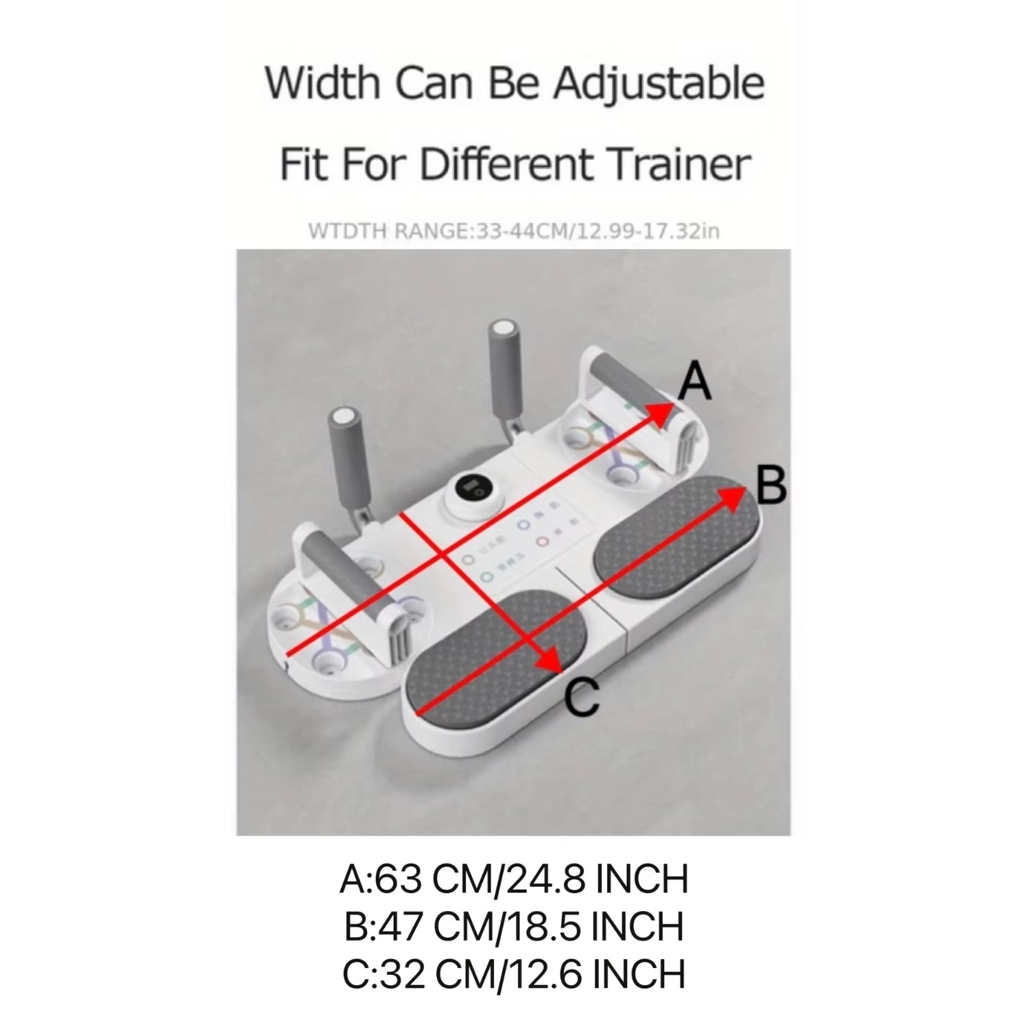 1Pc Fitness Push - Up Board with Timer - Professional Muscle Exercise Equipment for Home Workouts1Pc Fitness Push - Up Board with Timer - Professional Muscle Exercise Equipment for Home Workouts - Nature Fitness