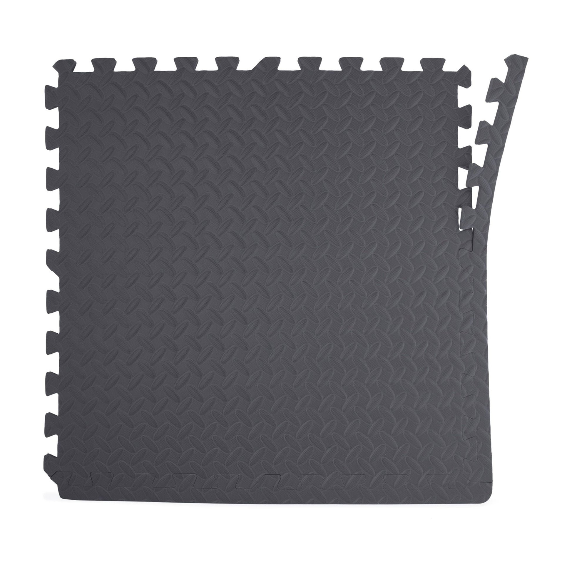 (2 Pack) 22.3" X 22.3" Gray Foam Interlocking Floor Mats, 6 Piece(2 Pack) 22.3" X 22.3" Gray Foam Interlocking Floor Mats, 6 Piece