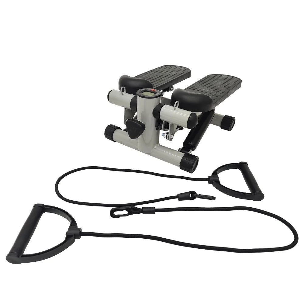 Mini Stepper Trainer Air Stepper Adjustable Pressure Exercise Machine with LCD Display for Stepping Fitness
