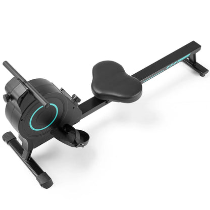 Rowing Machine Magnetic Cardio Exercise 350Lbs Capacity 16 Levels Adjustable Resistance for Home Training