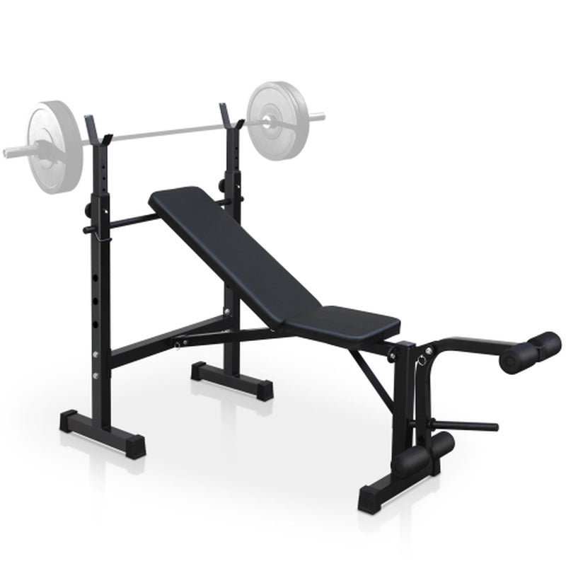 Weightlifting Bench, Bench Press Set with Squat and Bench