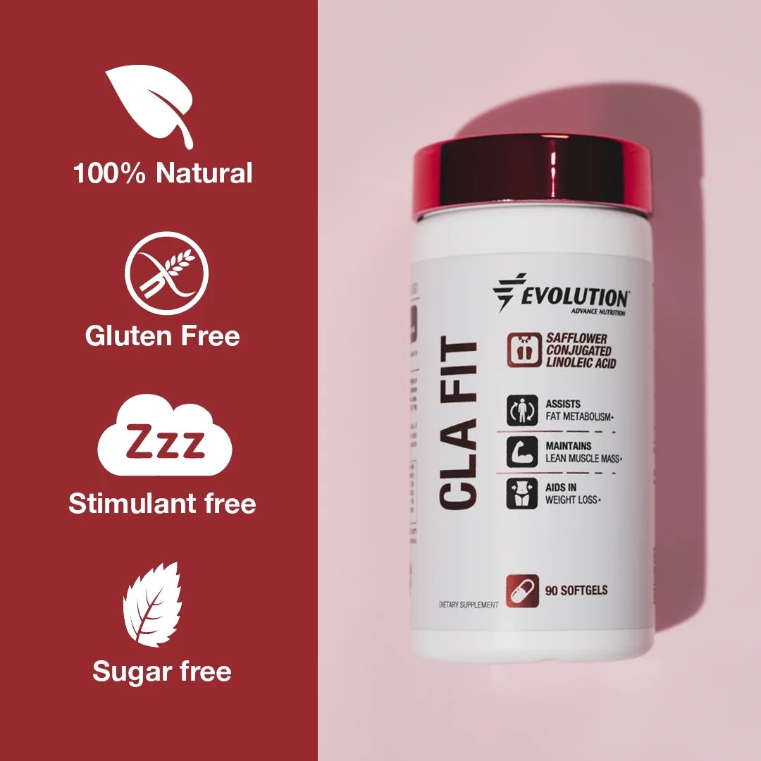 Nutrition 2 Pack: Conjugated Linoleic Acid CLA 90 Softgels + Fit & Slim Blend, Grass Fed Whey Protein with Glucomannan, Inulin Fiber, Keto Approved, Non GMO