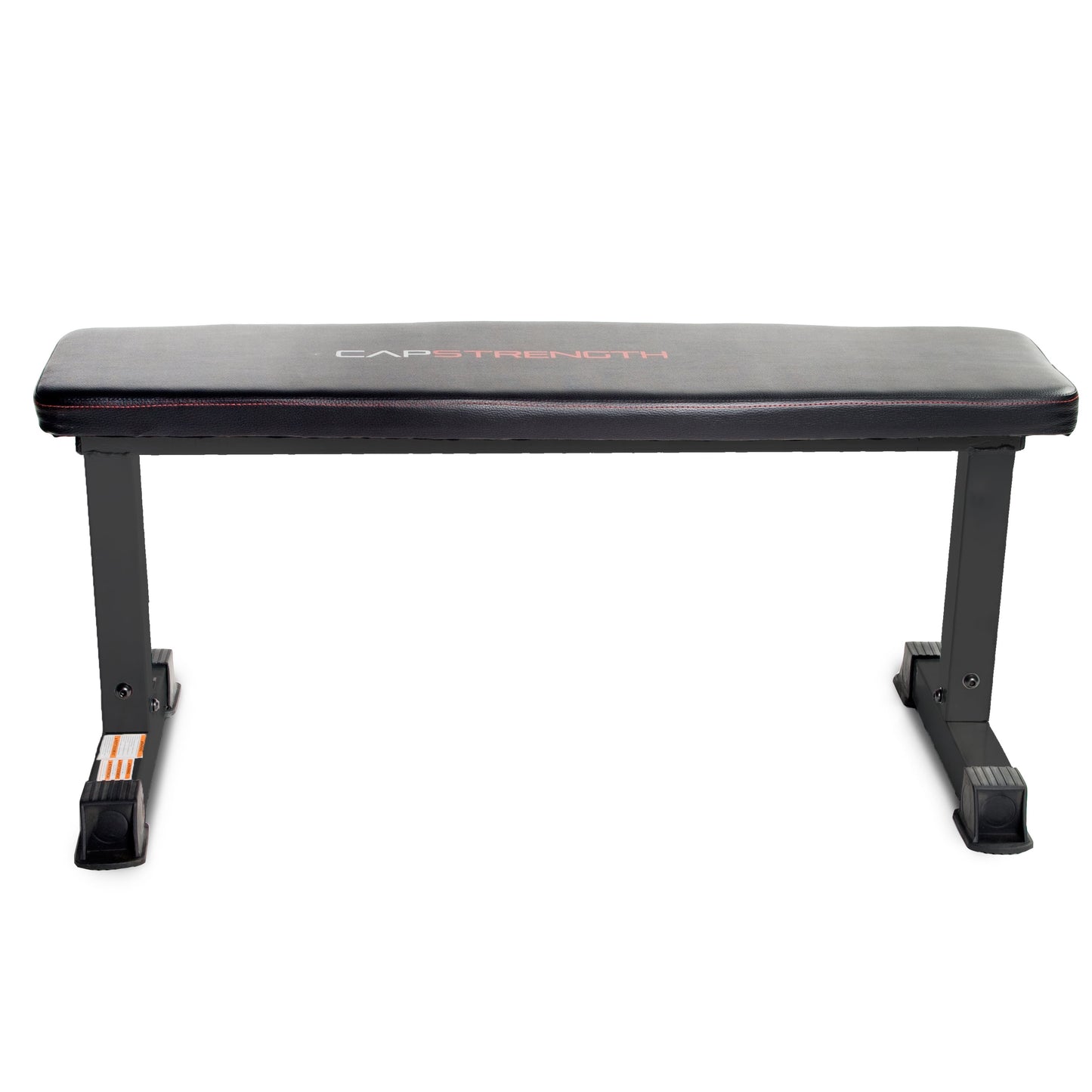 Strength Flat Utility Weight Bench (600 Lb Weight acity), Black