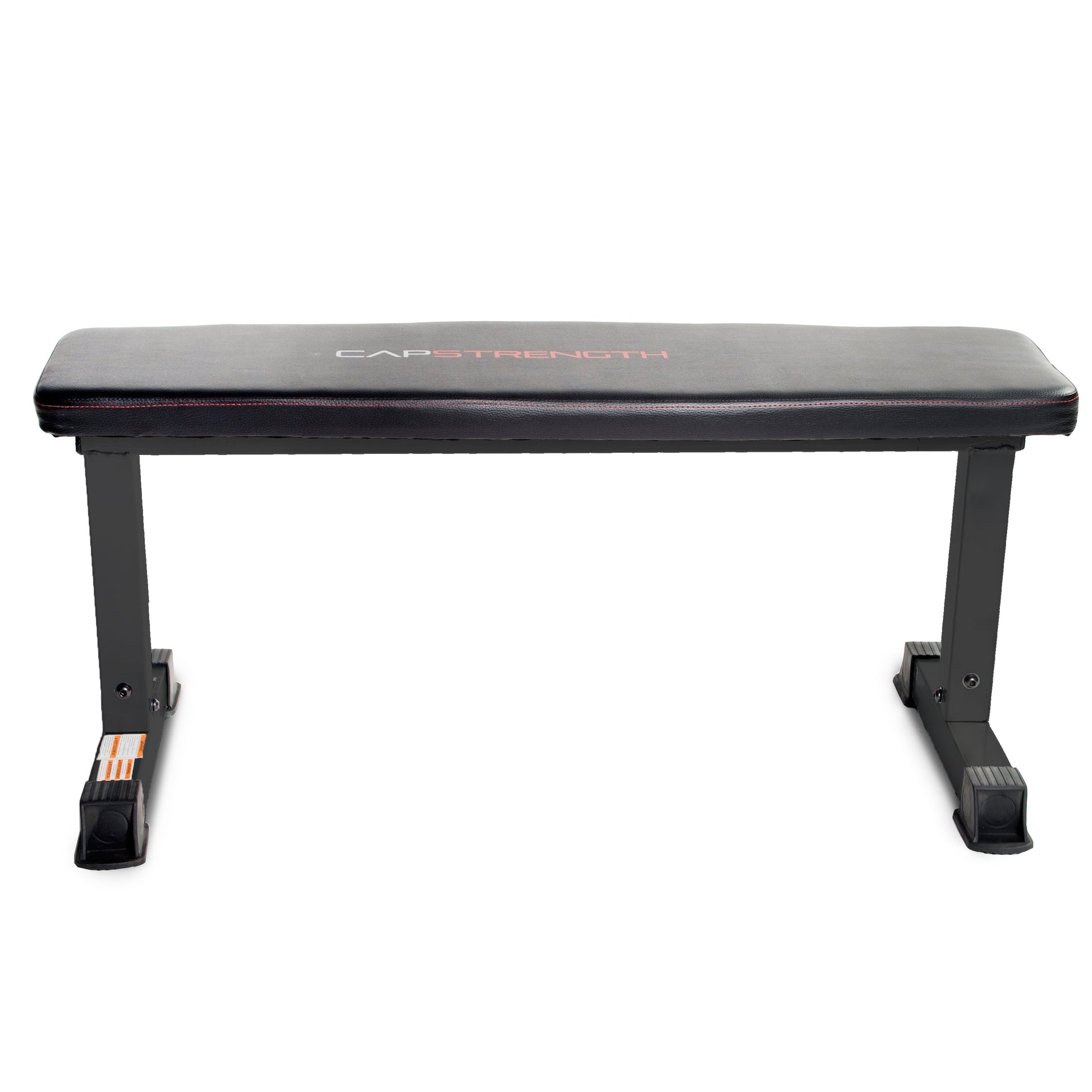 Strength Flat Utility Weight Bench (600 Lb Weight acity), Black