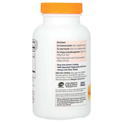 Ultra Concentrated Omega-3 Softgels, 1105 Mg, 60 Ct