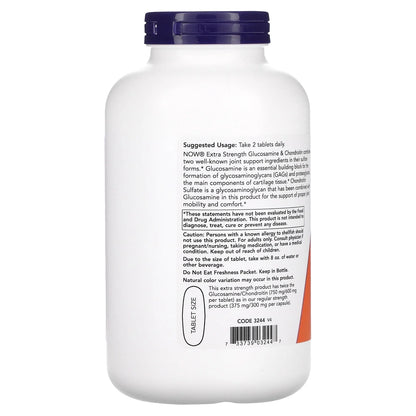 Foods Extra Strength Glucosamine & Chondroitin 240 Tabs