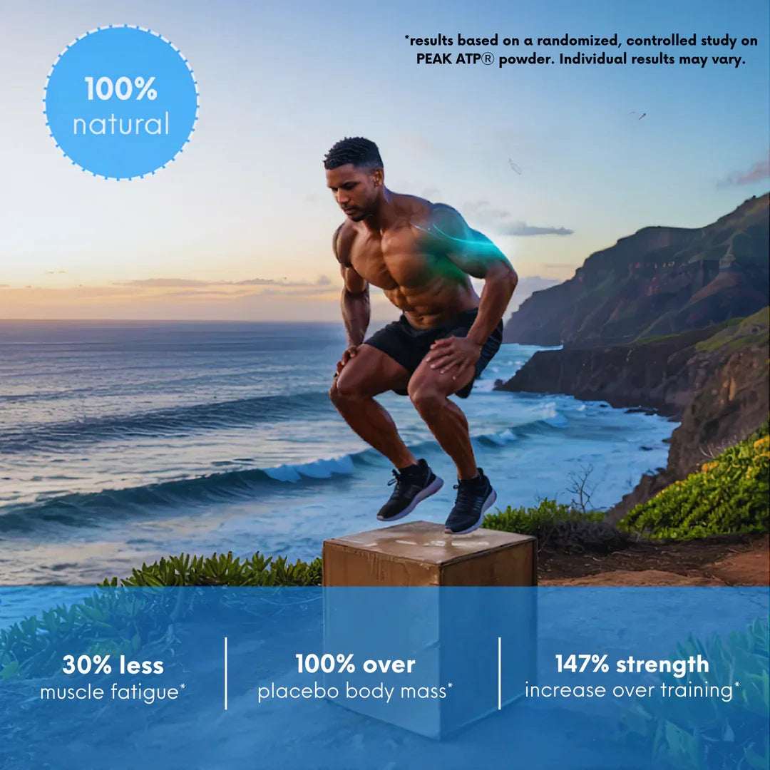 SPARQ Peak ATP Power & Performance Booster – 500Mg ATP, D-Ribose, DMG & NAD+ – Boosts Muscle Mass, Energy, Stamina, Strength & Recovery – Caffeine-Free Pre-Workout Powder