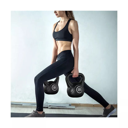 Yaheetech Kettlebell HDPE Coated Kettle Bells for Home Gym