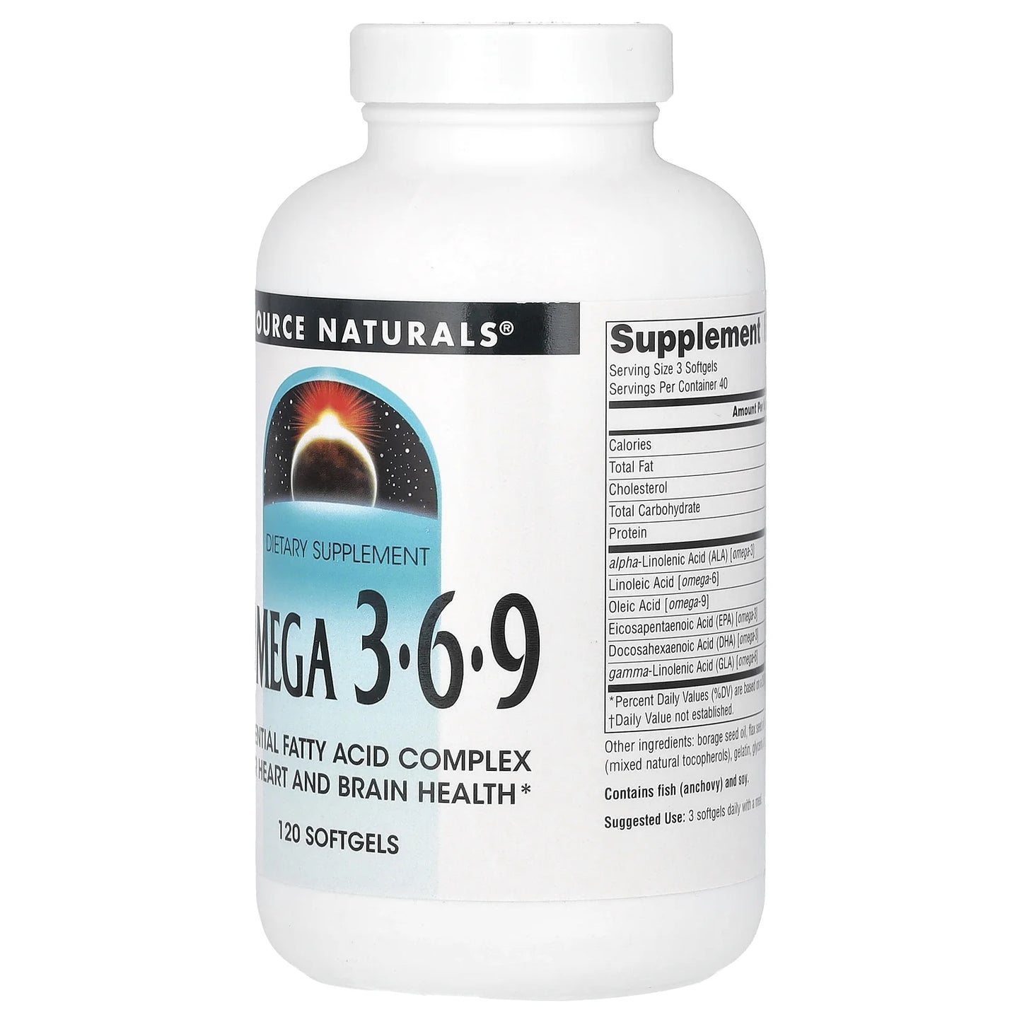 Omega 3-6-9, 120 Softgels