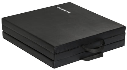 6 Ft. X 2 Ft. X 2 In. Three Fold Folding Exercise Mat with Carrying Handles for MMA, Gymnastics and Home Gym, Black6 Ft. X 2 Ft. X 2 In. Three Fold Folding Exercise Mat with Carrying Handles for MMA, Gymnastics and Home Gym, Black