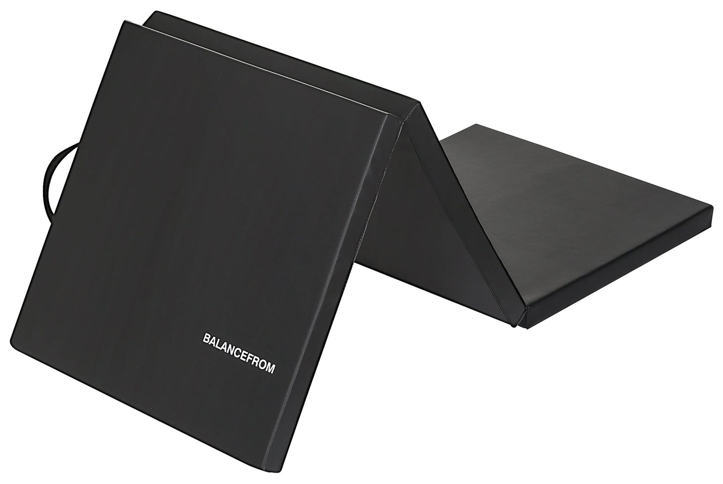 6 Ft. X 2 Ft. X 2 In. Three Fold Folding Exercise Mat with Carrying Handles for MMA, Gymnastics and Home Gym, Black6 Ft. X 2 Ft. X 2 In. Three Fold Folding Exercise Mat with Carrying Handles for MMA, Gymnastics and Home Gym, Black