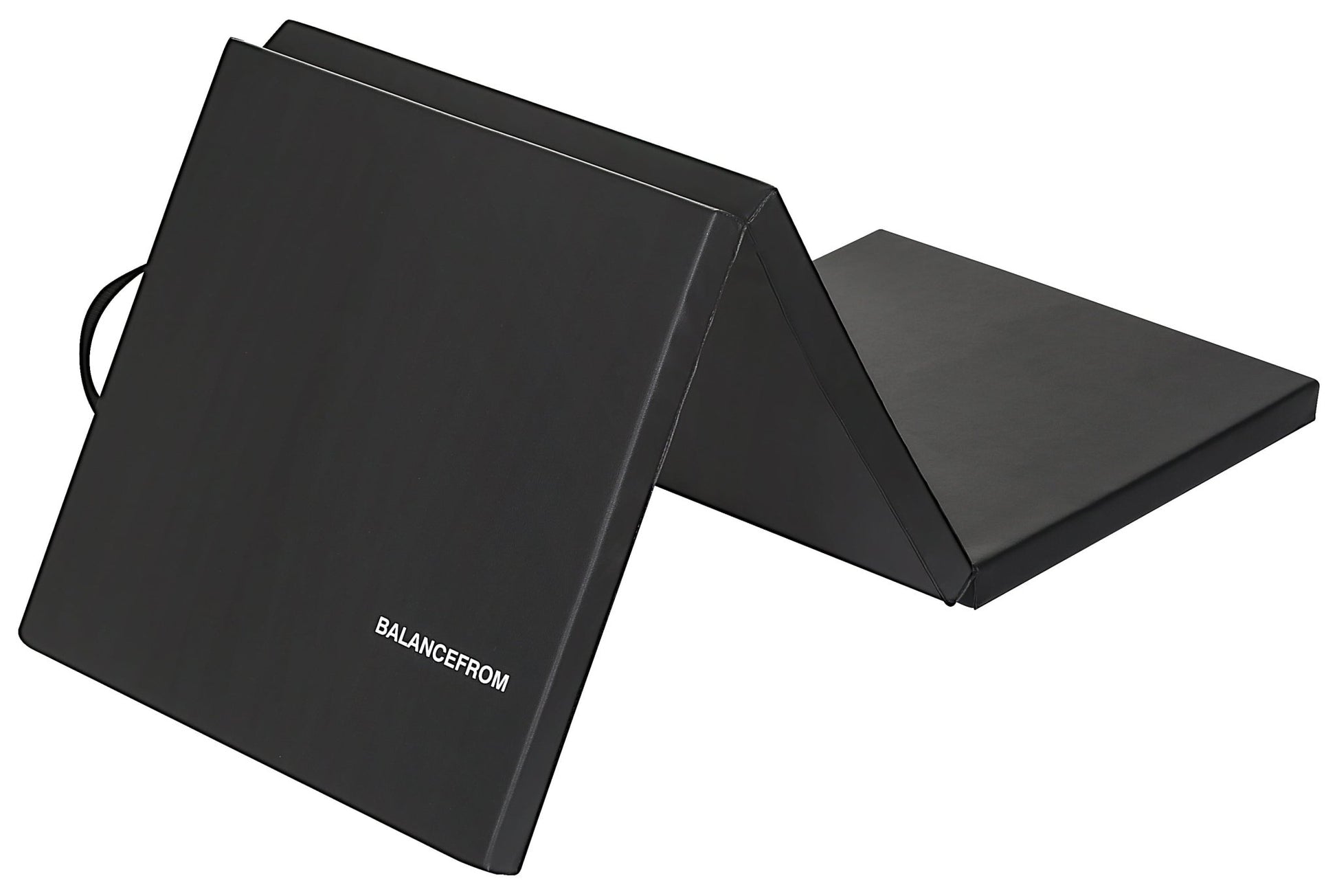6 Ft. X 2 Ft. X 2 In. Three Fold Folding Exercise Mat with Carrying Handles for MMA, Gymnastics and Home Gym, Black6 Ft. X 2 Ft. X 2 In. Three Fold Folding Exercise Mat with Carrying Handles for MMA, Gymnastics and Home Gym, Black