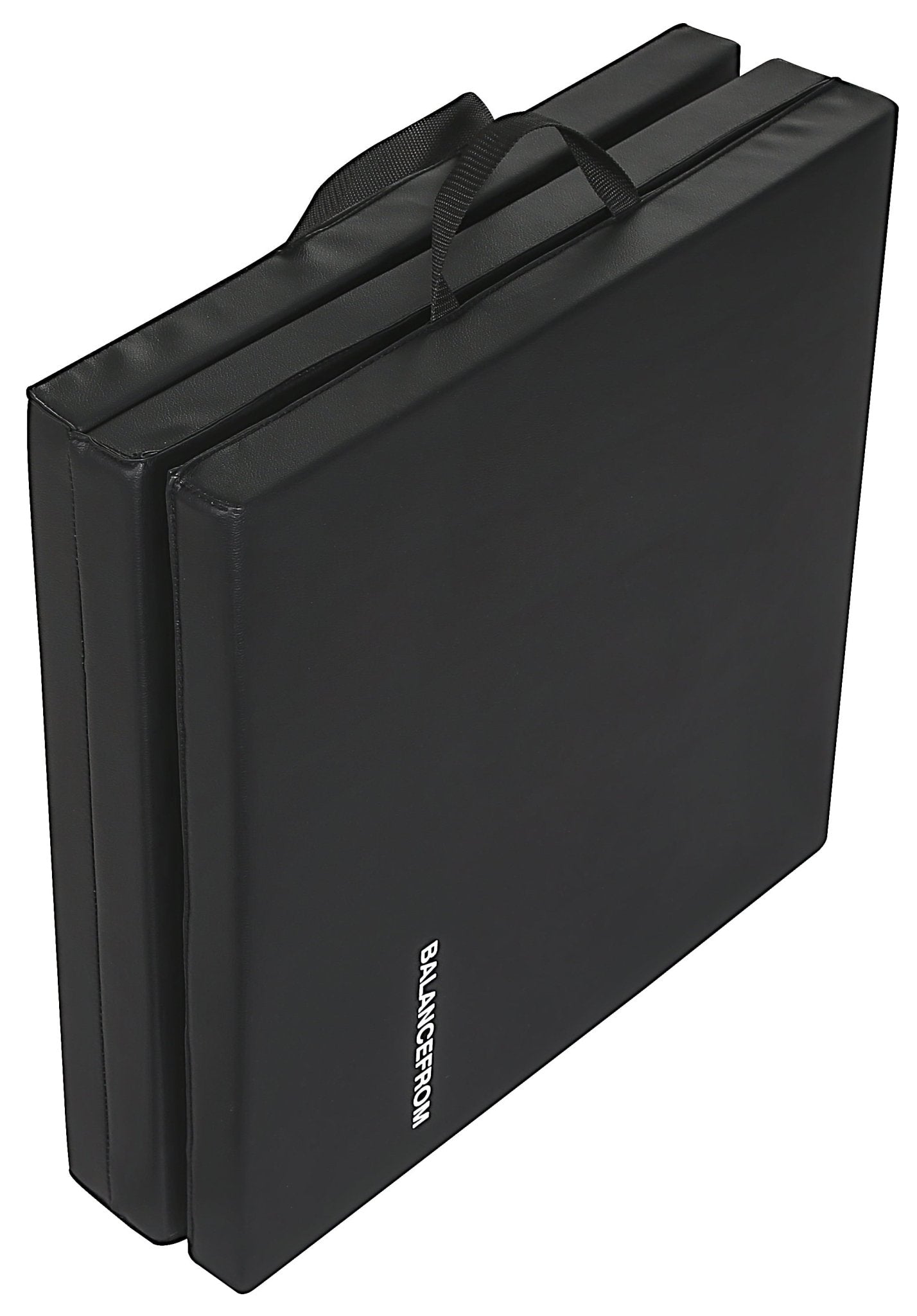 6 Ft. X 2 Ft. X 2 In. Three Fold Folding Exercise Mat with Carrying Handles for MMA, Gymnastics and Home Gym, Black6 Ft. X 2 Ft. X 2 In. Three Fold Folding Exercise Mat with Carrying Handles for MMA, Gymnastics and Home Gym, Black