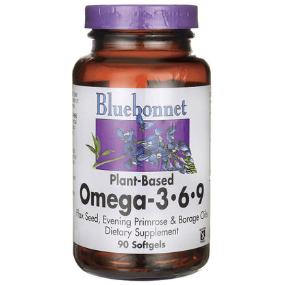 Plant Based Omega 3-6-9, 1000Mg, 90Ct
