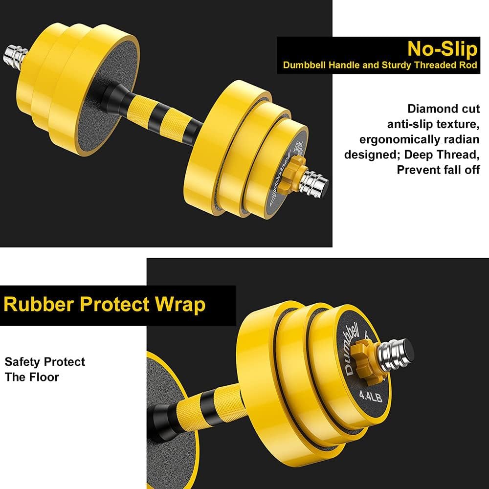66Lbs Adjustable Dumbbell Barbell Kettlebell, Free Weights 3 - In - 1 Dumbbell Barbell Kettlebell Set, Non - Slip Hand Dumbbell for Home, Gym, Office66Lbs Adjustable Dumbbell Barbell Kettlebell, Free Weights 3 - In - 1 Dumbbell Barbell Kettlebell Set, Non - Slip Hand Dumbbell for Home, Gym, Office