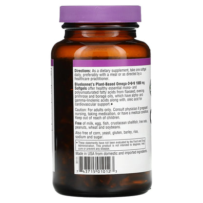 Plant Based Omega 3-6-9, 1000Mg, 90Ct