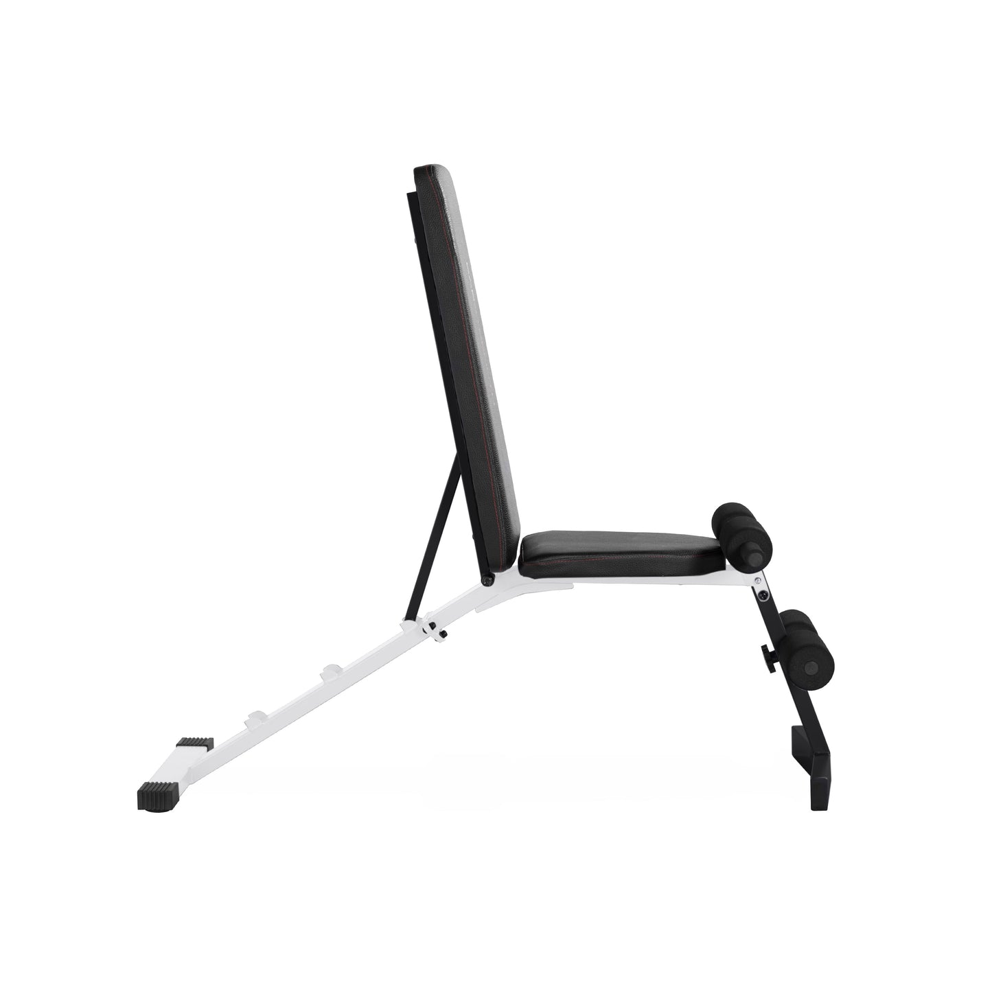 Strength Adjustable FID Weight Bench (600 Lb Weight acity), White