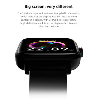 Smartwatch for Women, 1.69“ Smart Watch for Android/Iphone, Make/Receive Calls/Message Alerts/Ip67 Waterproof Outdoor Fitness Tracker Smartwatch (Gold/Pink)