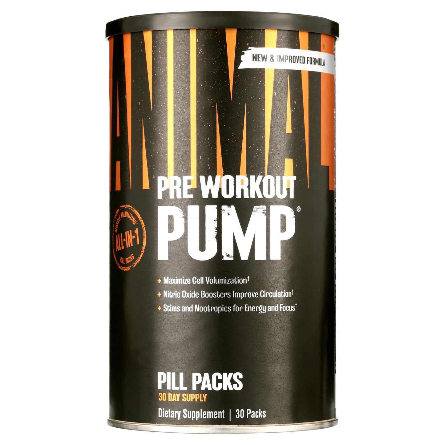 Animal Pump Pre Workout Pack, 30 Ct