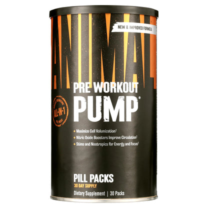 Animal Pump Pre Workout Pack, 30 Ct