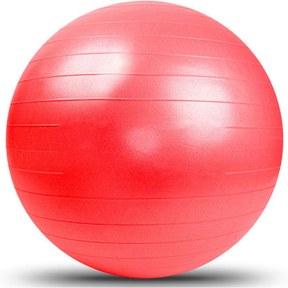 Yoga Ball 2022 Upgrade Exercise Fitness Core Stability Balance Strength 600 Lbs Capacity Anti-Burst Heavy Duty Prenatal Birthing Yogaball for Office Home Gym
