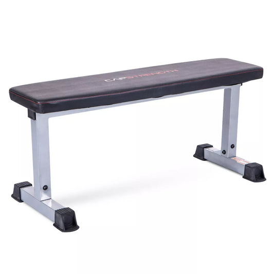 CAP Strength Flat Weight Bench - Gray/Black