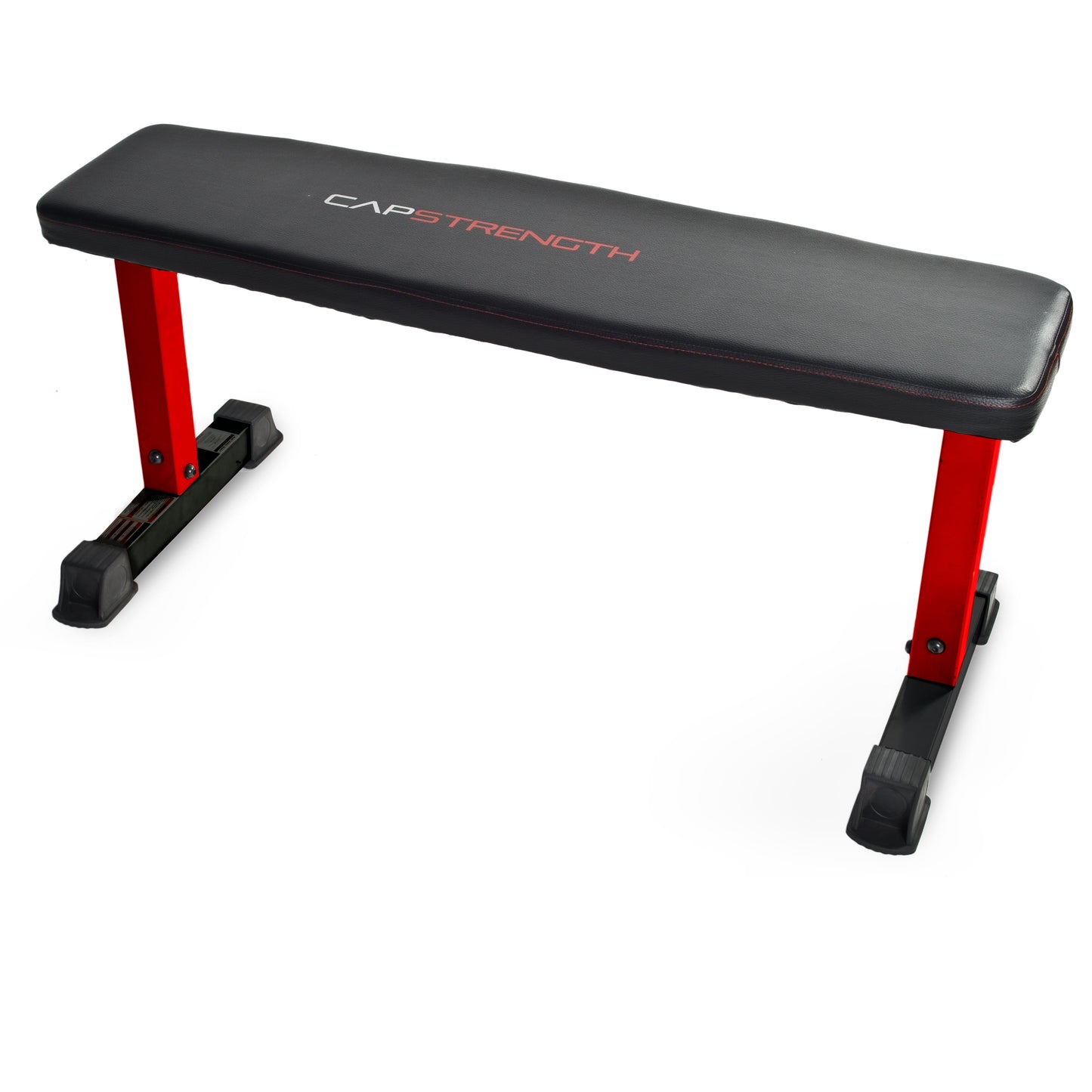 Strength Flat Utility Weight Bench (600 Lb Weight acity), Red